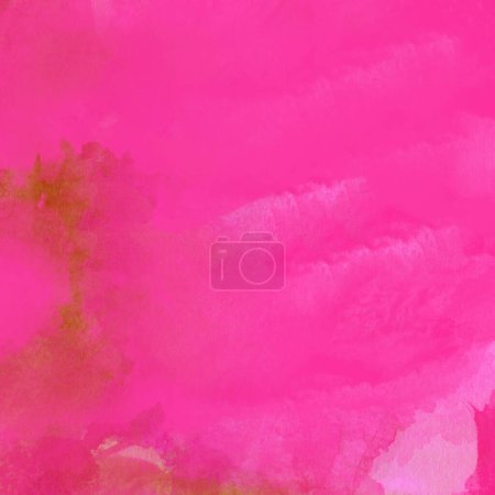 Photo for Stylish grunge watercolor pattern background made of various shades of red and pink colors - Royalty Free Image