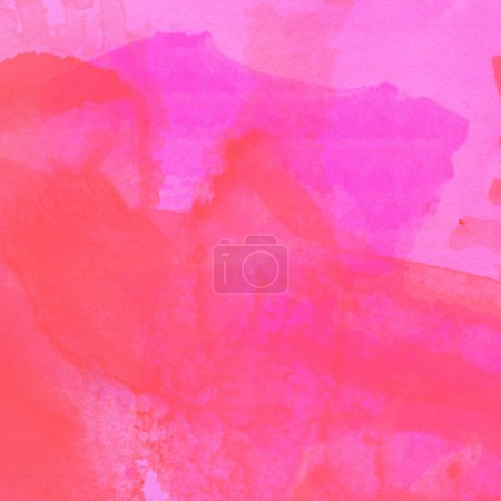 Téléchargez les photos : Élégant fond de motif aquarelle grunge composé de différentes nuances de couleurs rouges et roses - en image libre de droit