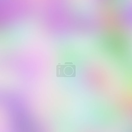 Foto de Elegante fondo de acuarela con lavados borrosos de colores púrpura, azul, verde, amarillo y rosa. - Imagen libre de derechos