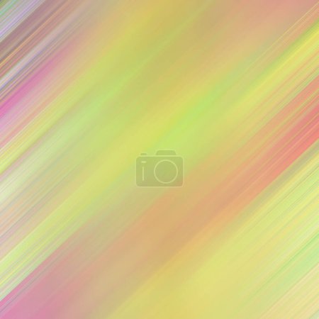 Photo for Stylish watercolor background with striped pattern with strokes of purple, blue, green, yellow and pink colors. - Royalty Free Image