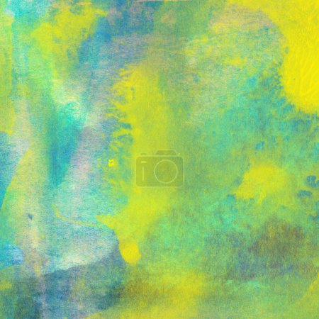 Foto de Abstracto acuarela diseño lavado aqua pintado textura de cerca. - Imagen libre de derechos