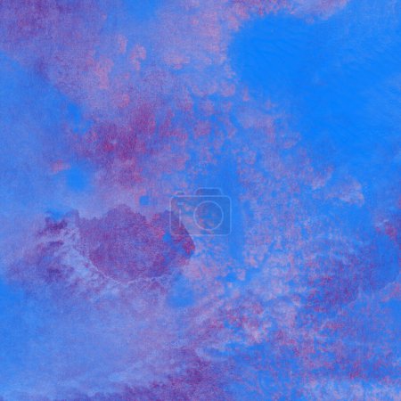 Foto de Diseño de acuarela abstracta lavar aqua textura pintada de cerca. Fondo minimalista. - Imagen libre de derechos