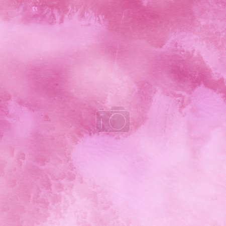 Foto de Diseño de acuarela abstracta lavar aqua textura pintada de cerca. Fondo minimalista. - Imagen libre de derechos