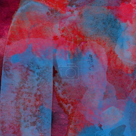 Foto de Abstracto acrílico pintado fondo ilustración - Imagen libre de derechos