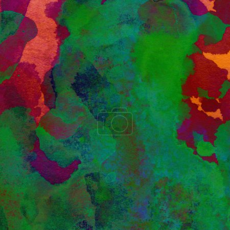 Photo for Abstract acrylic painted background illustration - Royalty Free Image