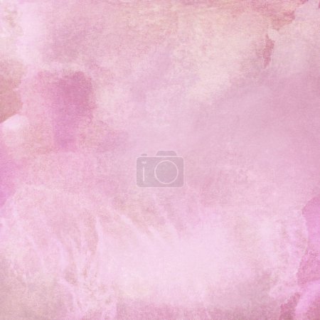 Photo for Abstract pink watercolor design wash aqua painted texture close up. Minimalistic and luxure background. - Royalty Free Image