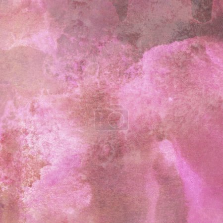 Téléchargez les photos : Abstraite aquarelle rose design laver aqua texture peinte de près. Fond minimaliste et luxueux. - en image libre de droit