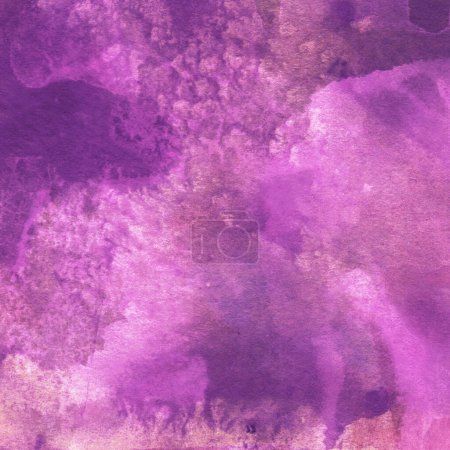 Photo for Abstract pink watercolor design. Aqua painted texture close up. Minimalistic background. - Royalty Free Image