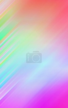 Photo for Dusted Holographic Abstract Multicolored Background Photo Overlay, Screen Mode for Vintage Retro Looking, Rainbow Light Leaks Prism Colors, Trend Design Creative Defocused Effect, Blurred Glow Vintage - Royalty Free Image