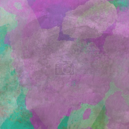 Photo for Abstract liliac watercolor design wash aqua painted texture close up. Minimalistic and luxure background. - Royalty Free Image