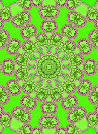 Photo for Abstract colorful mandala background design - Royalty Free Image