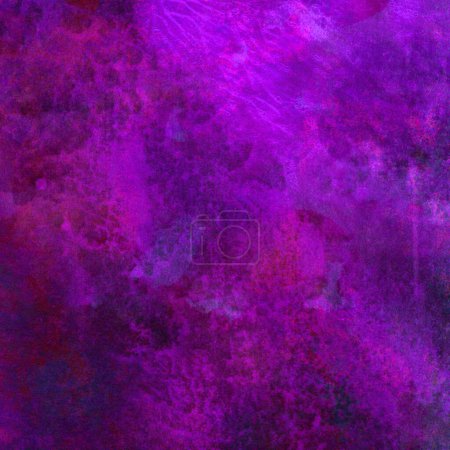 Foto de Abstract purple watercolor design wash aqua painted texture close up. Minimalistic and luxury background. - Imagen libre de derechos
