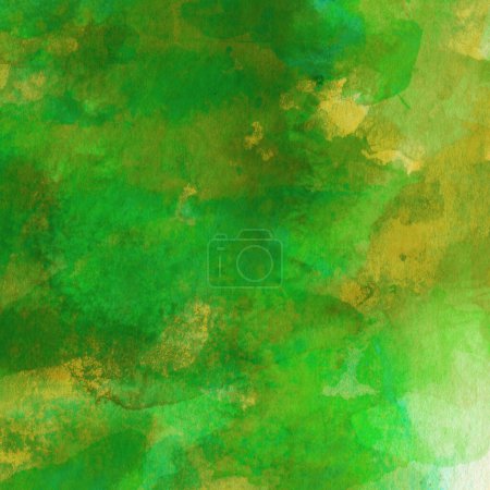 Photo for Abstract green watercolor design wash aqua painted texture close up. Minimalistic and luxury background. - Royalty Free Image