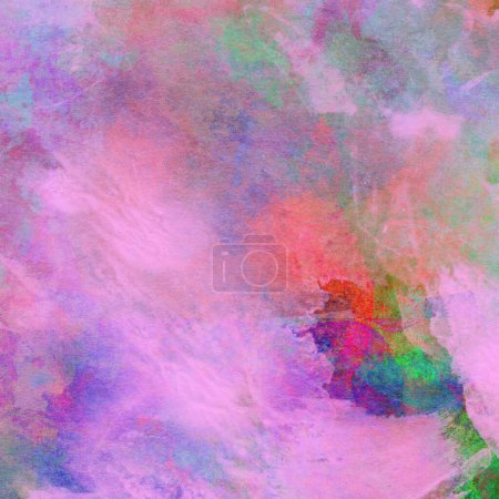 Photo for Abstract pink watercolor design wash aqua painted texture close up. Minimalistic and luxury background. - Royalty Free Image