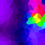 colorful crystallized abstract background for your design