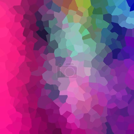 Foto de Fondo de cristales geométricos abstractos coloridos - Imagen libre de derechos