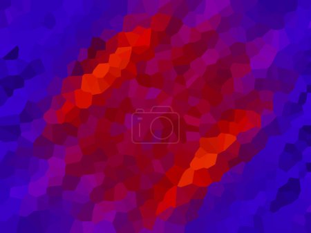 Foto de Fondo abstracto cristalizado colorido para su diseño - Imagen libre de derechos