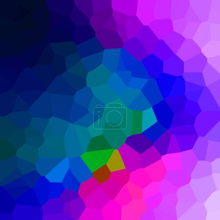 Foto de Fondo geométrico colorido con mosaico cristalizado - Imagen libre de derechos