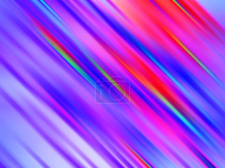 Photo for Diagonal multicolor gradient background. Abstract background with vibrant diagonal stripes. - Royalty Free Image