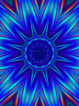 Photo for Colorful abstract background. fantasy mandala concept - Royalty Free Image