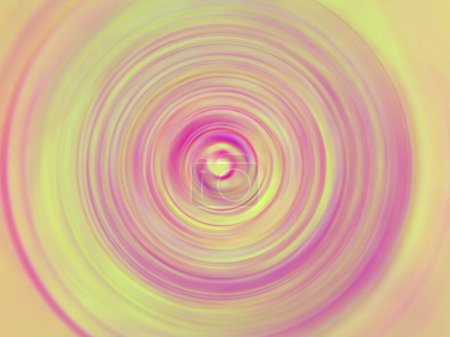 Photo for Soft colorful radial motion effect. Abstract rounded background. Multicolor gradient rings and circles wallpaper. - Royalty Free Image