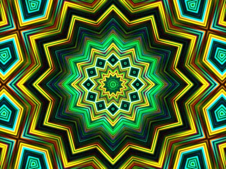 Téléchargez les photos : Fond kaléidoscope coloré abstrait - en image libre de droit