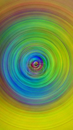 Foto de Efecto de movimiento radial colorido. Fondo redondeado abstracto. Gradiente multicolor anillos y círculos fondo de pantalla. - Imagen libre de derechos