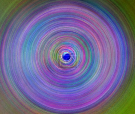 Foto de Efecto de movimiento radial colorido. Fondo redondeado abstracto. Gradiente multicolor anillos y círculos fondo de pantalla. - Imagen libre de derechos