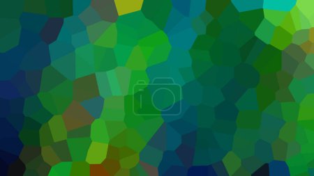 Photo for Abstract colorful mosaic background with green color - Royalty Free Image