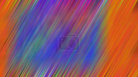 Foto de Líneas inclinadas coloridas abstractas papel pintado diseño borroso ilustración textura estocástico con el patrón de concepción en movimiento y el fondo de flujo geométrico - Imagen libre de derechos