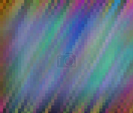 Photo for Light mosaic Multicolor vector background - Royalty Free Image