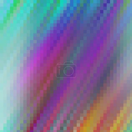 Luz mosaico Multicolor vector de fondo 