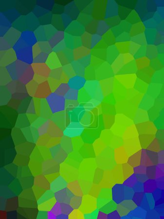Foto de Fondo de mosaico colorido abstracto con color verde - Imagen libre de derechos