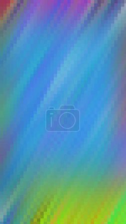 Photo for Light mosaic Multicolor vector background - Royalty Free Image