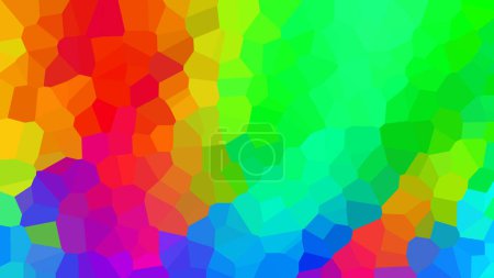 Photo for Abstract colorful geometric crystals background - Royalty Free Image