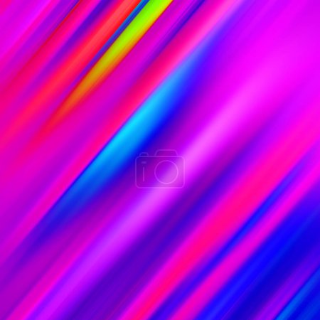 Photo for Purple, yellow, red, blue and green abstract colorful smooth motion upright background - Royalty Free Image