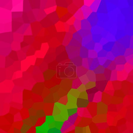 Téléchargez les photos : Fond abstrait coloré cristaux géométriques - en image libre de droit