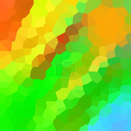 Photo for Colorful abstract geometric crystals background - Royalty Free Image