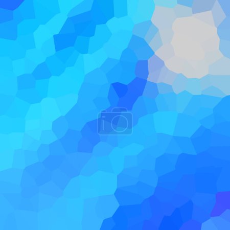 Photo for Blue, grey abstract geometric crystals background - Royalty Free Image