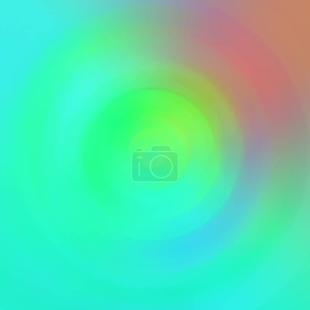 Foto de Abstracto círculos borrosos fondo suave, patrón de gradiente - Imagen libre de derechos