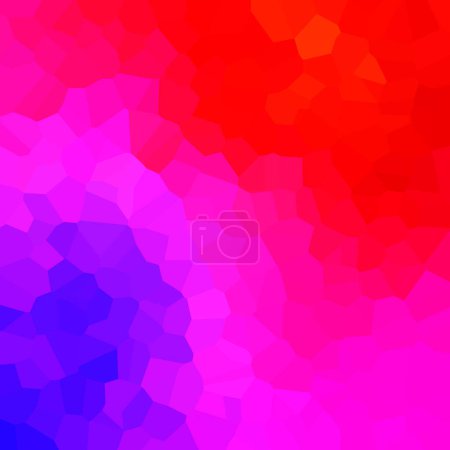 Foto de Fondo de cristales geométricos abstractos rojo, púrpura, azul - Imagen libre de derechos