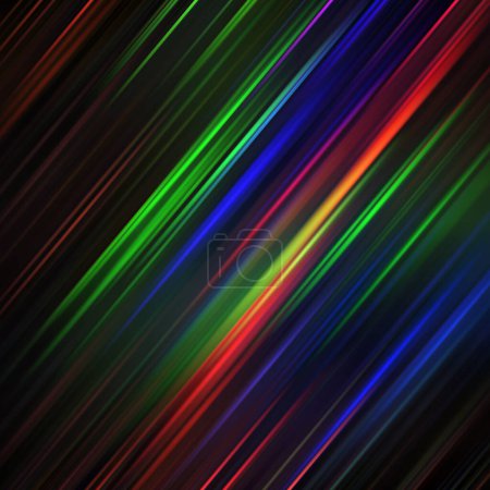 Photo for Diagonal Multicolor Gradient Background. Abstract background with vibrant diagonal stripes. - Royalty Free Image