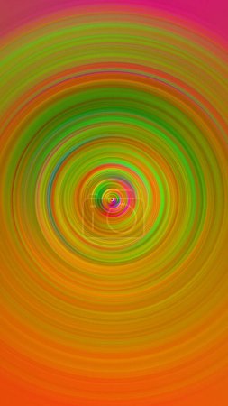 Photo for Colorful radial motion effect. Abstract rounded background. - Royalty Free Image