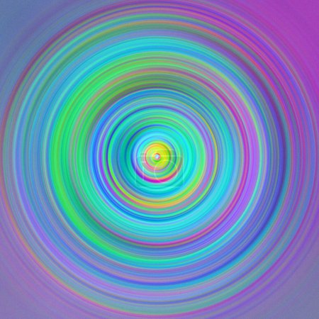 Foto de Efecto de movimiento radial colorido. Fondo redondeado abstracto. - Imagen libre de derechos