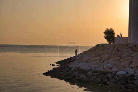 Photo for Morning view in Alkhobar Corniche area Saudi Arabia 07-June-2023 - Royalty Free Image