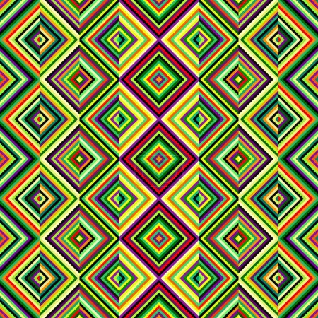 Illustration for Seamless vector image. Small lines aztec herringsbone pattern. Regular lines texture. - Royalty Free Image