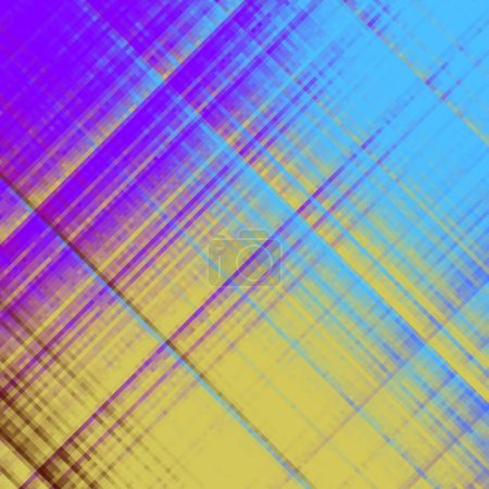 Illustration for Geometric abstract pattern in defocused blur style. Vector image. - Royalty Free Image