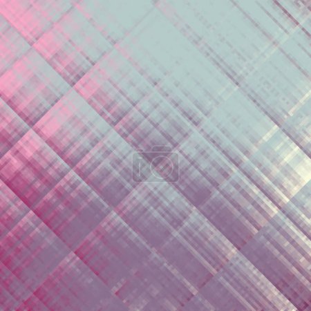Illustration for Geometric abstract pattern in defocused blur style. Vector image. - Royalty Free Image