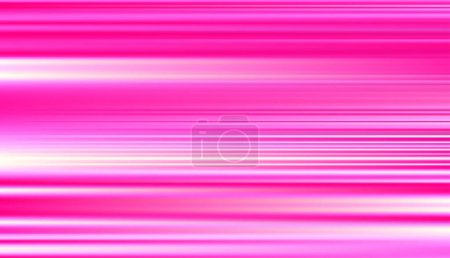 Téléchargez les illustrations : Fond horizontal abstrait déconcentré avec des lignes floues lisses horizontales. Barbie fond rose - en licence libre de droit