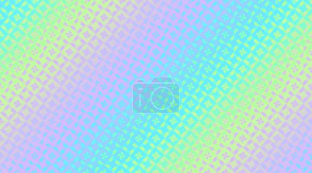 Illustration for Holographic foil Texture Illustrations. Diagonal gradient background. Abstract surface for design prints. Vector illustration - Royalty Free Image